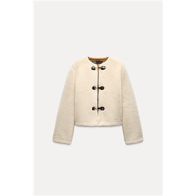DOUBLE-FACED JACKET WITH TOGGLES