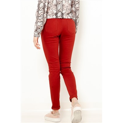 Pantalón Rojo oscuro