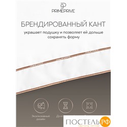 PRIME PRIVE Подушка 70х70, ДУВЕД 3D 1пр.,хл. BIODYNAMIC COTTON/микрогель Airsoft