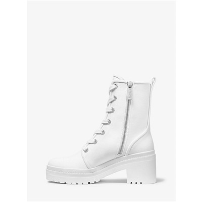 MICHAEL MICHAEL KORS Corey Canvas Combat Boot