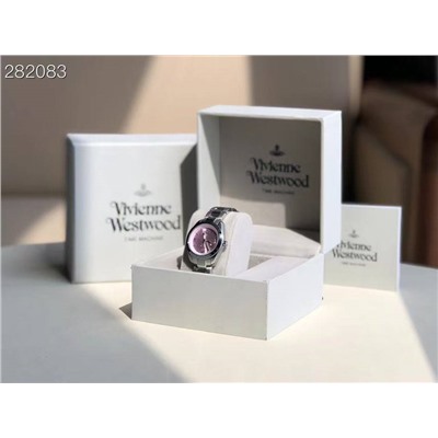 Женские наручные часы с розовым циферблатом  Vivienn*e Westwoo*d
