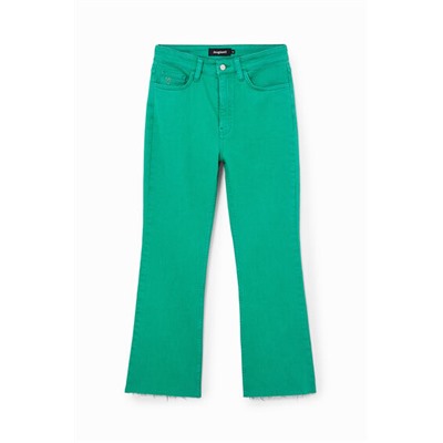 Pantalón tobillero acampanado