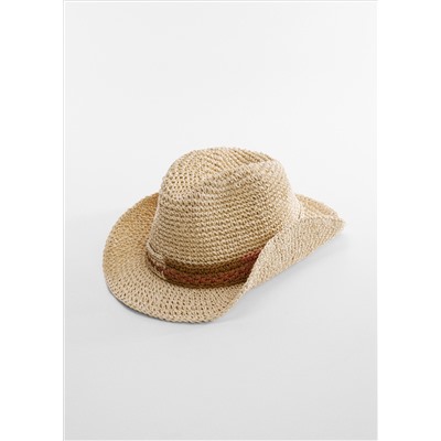 Sombrero fibra natural