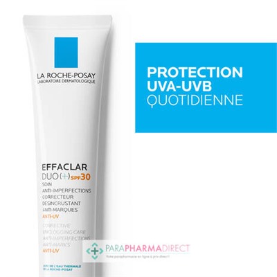 La Roche Posay Effaclar Duo (+) SPF30 - Soin Anti-Imperfections 40ml