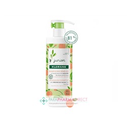 Klorane Junior Shampoing Démêlant à l'Avoine BIO Senteur Pêche 500ml