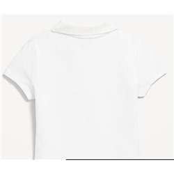 Uniform Pique Polo Shirt for Girls
