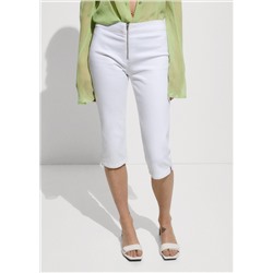 Jeans slim capri cremallera