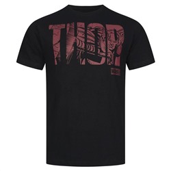 THOR MARVEL Text Herren T-Shirt FBMTS312BLK
