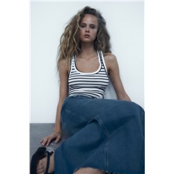 CAMISETA TIRANTE RIB