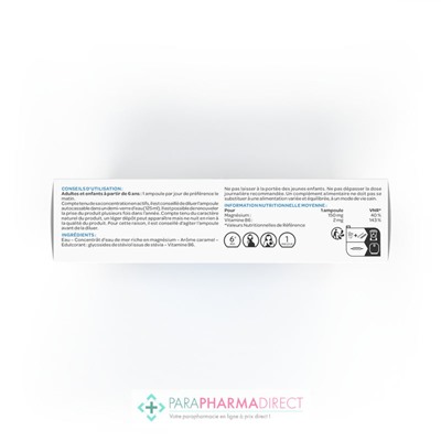 Arkopharma Arkomag - Concentré d'Eau De Mer Magnésium Marin - 20 Ampoules