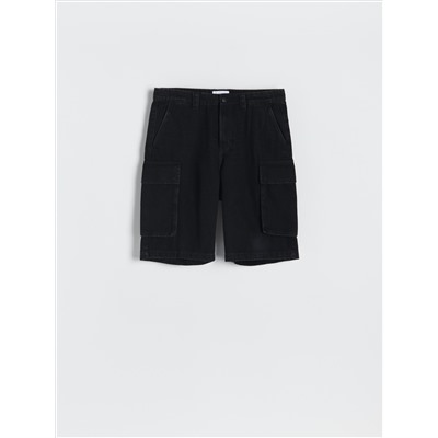 Cargo-Shorts aus Baumwolle