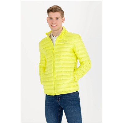 Erkek Neon Sarı Mont