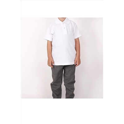 NACAR OKUL VE İŞ KIYAFETLERİ Çocuk Kısa Kollu Polo Yaka Okul Tshirt okul17652