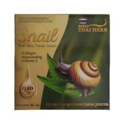 Royal Thai herb Snail Aloe Vera Facial Cream 50 g