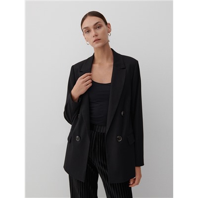 Blazer aus Viskosemischung