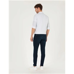Koyu Lacivert Slim Fit Jean Pantolon
