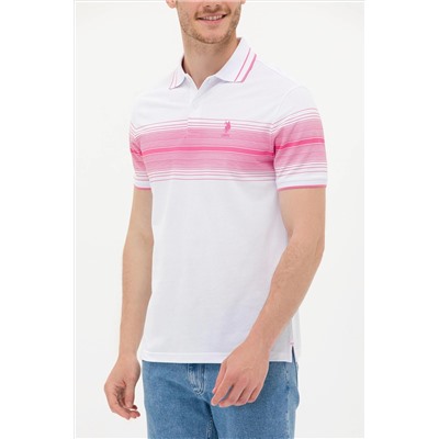 Erkek Pembe Polo Yaka Tişört