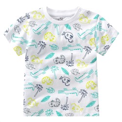 Baby T-Shirt mit Allover-Print