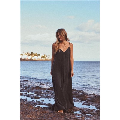VESTIDO MIDI FLUIDO