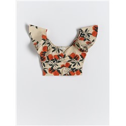 Crop Top aus Jersey