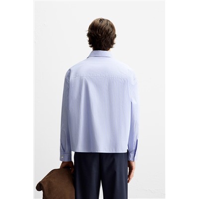 CAMISA POPELÍN RAYAS
