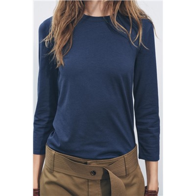 T-SHIRT WITH SUPIMA® COTTON
