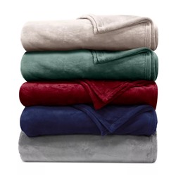 Lauren Ralph Lauren Micromink Plush Blanket, Twin