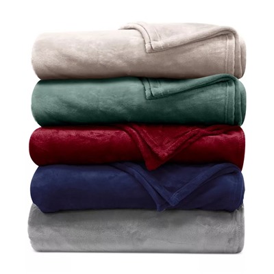 Lauren Ralph Lauren Micromink Plush Blanket, Twin