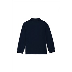 Erkek Çocuk Lacivert Basic Sweatshirt