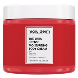 [MARU.DERM] Крем для тела интенсивно увлажняющий 10% МОЧЕВИНА 10% Urea Intense Moisturizing Body Cream, 400 мл
