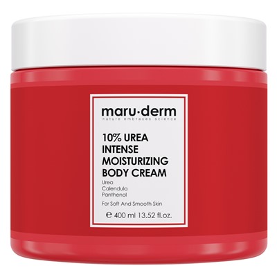 [MARU.DERM] Крем для тела интенсивно увлажняющий 10% МОЧЕВИНА 10% Urea Intense Moisturizing Body Cream, 400 мл