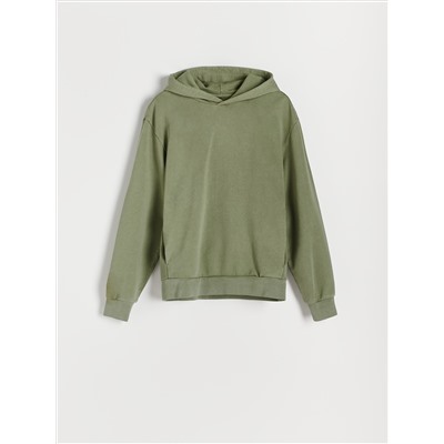 Hoodie mit Wascheffekt