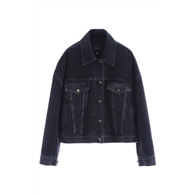 Chaqueta vaquera Negro