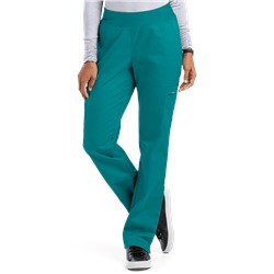 UA Butter-Soft STRETCH Scrubs Women's Yoga Pants with Knit Waistband