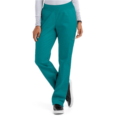 UA Butter-Soft STRETCH Scrubs Women's Yoga Pants with Knit Waistband
