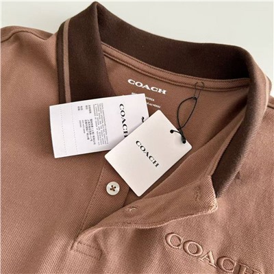 Унисекс футболка-поло Coach 🖤