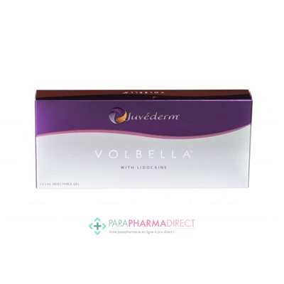 Juvederm Volbella Injectable avec Lidocaïne 2x1ml