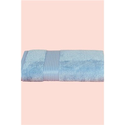 Clarette Banyo Havlusu - Soft Mavi - 90x150 cm