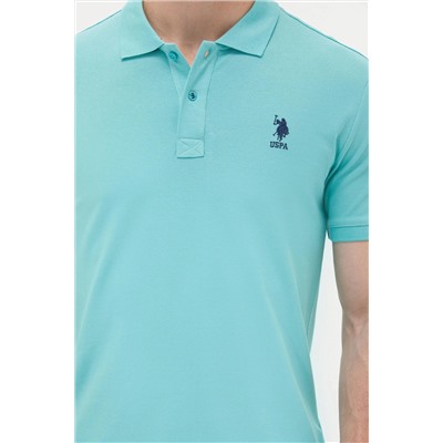 Erkek Mint Basic Polo Yaka Tişört