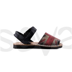 Avarca menorquina, ZAPATO NIÑO PIEL
