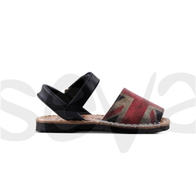 Avarca menorquina, ZAPATO NIÑO PIEL