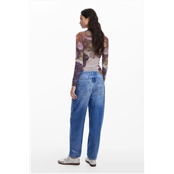Camiseta manga larga bosque otoñal