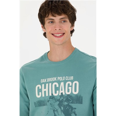 Erkek Mint Sweatshirt