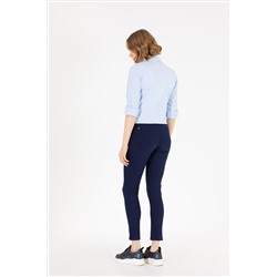 Kadın Lacivert Toothpick Fit Pantolon