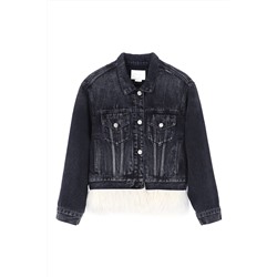 Chaqueta vaquera Negro
