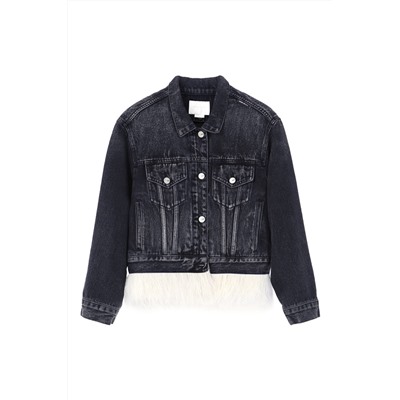 Chaqueta vaquera Negro
