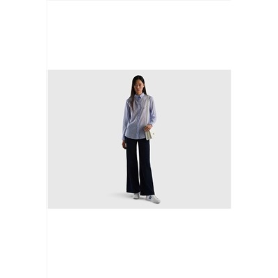 United Colors of Benetton Desenli Koton Gömlek 123P5OA95Q8U4-79Q