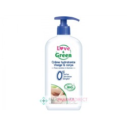 Love&Green Crème Hydratante Visage & Corps BIO 500ml