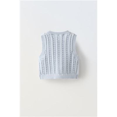 CROCHET KNIT TOP