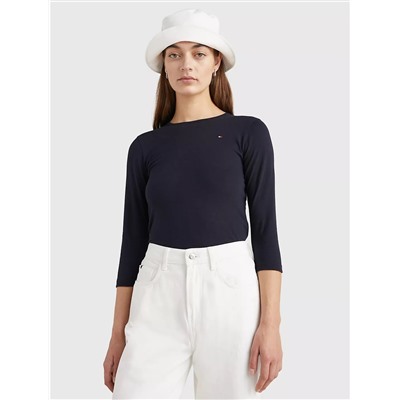 Tommy Hilfiger Slim Fit 1985 Slub Cotton T-Shirt